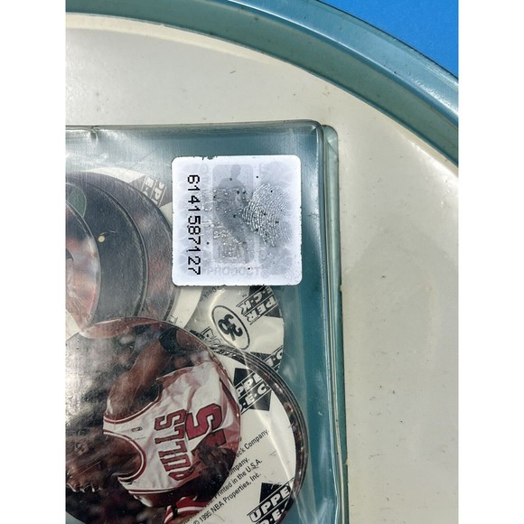 Michael Jordan 1995 Upper Deck Air Slammin Street kaps 45 - Picture 5 of 5